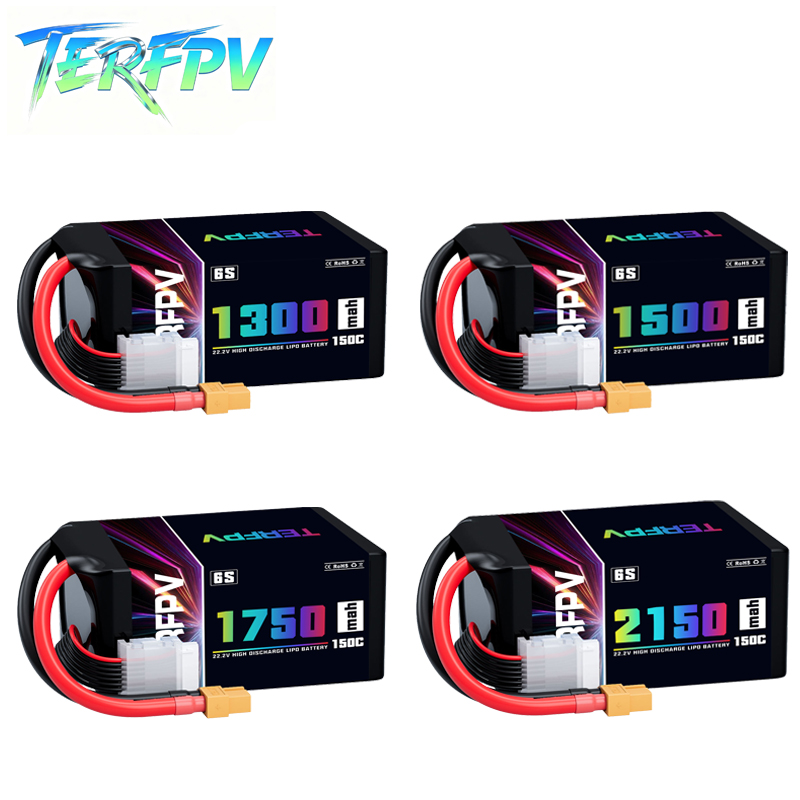 Drone Lipo Battery - TERFPV Lipo Pil 6S 22.2V 1300/1500/1750./2150mAh