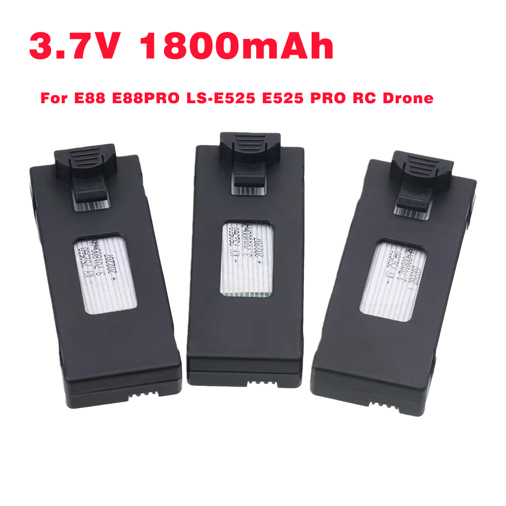 Rc Drone E88 - 3.7V 1800Mah RC Drone Pil Aksesuarı