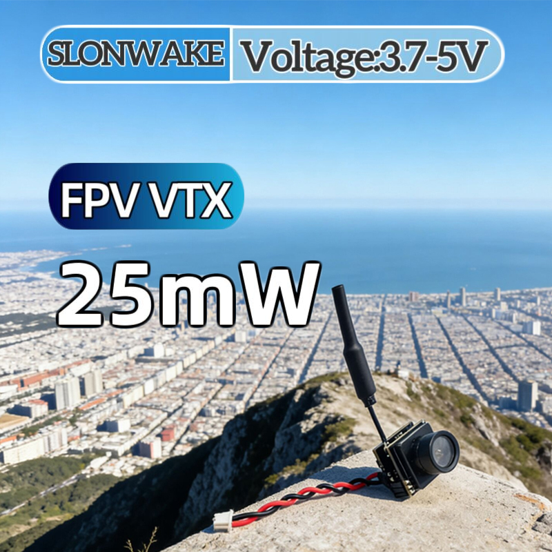 Drone Rc Transmitter And Receiver - SLONWAKE FPV 25mW güç simülasyonu VTX