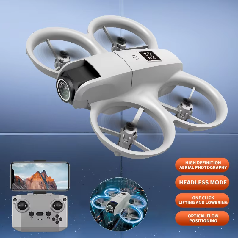 Drone Rc Explorer - 2026 YENİ GT3 Mini LED'li Katlanabilir