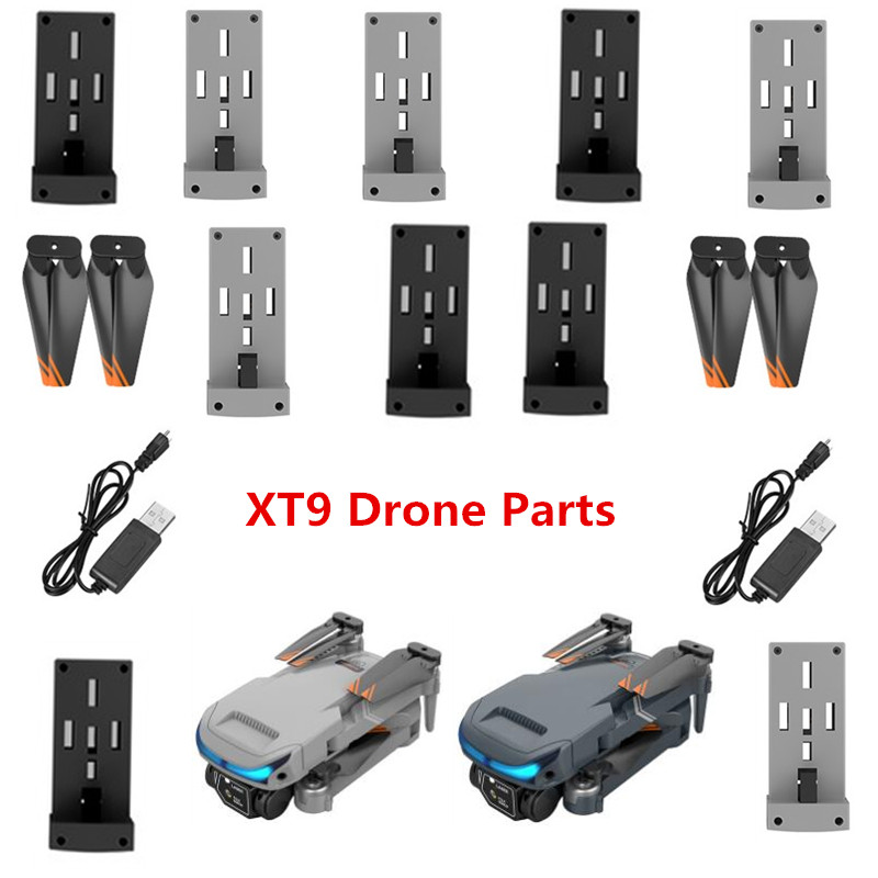 Drone Rc Xt9 - XT9 4K Çift Kameralı Engel Algılama