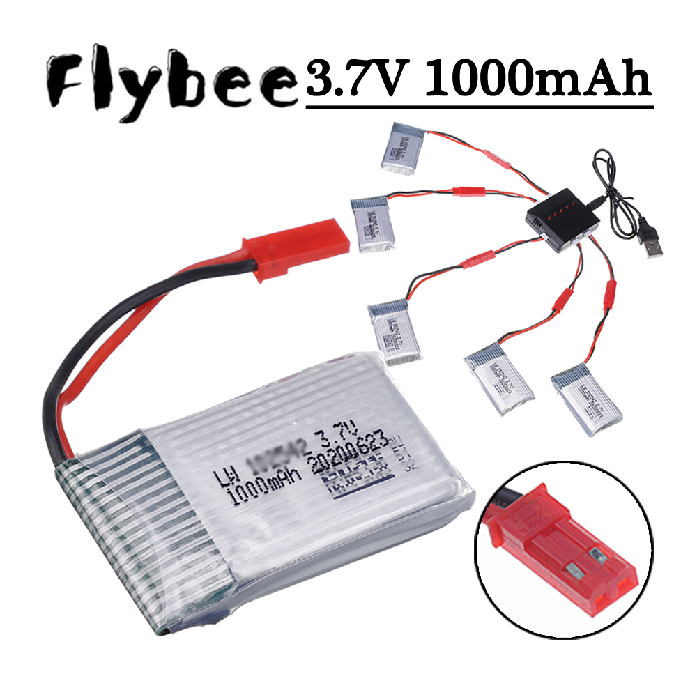 Lipo Battery Charger - 3.7V 1000mah Lipo Pil ve Şarj