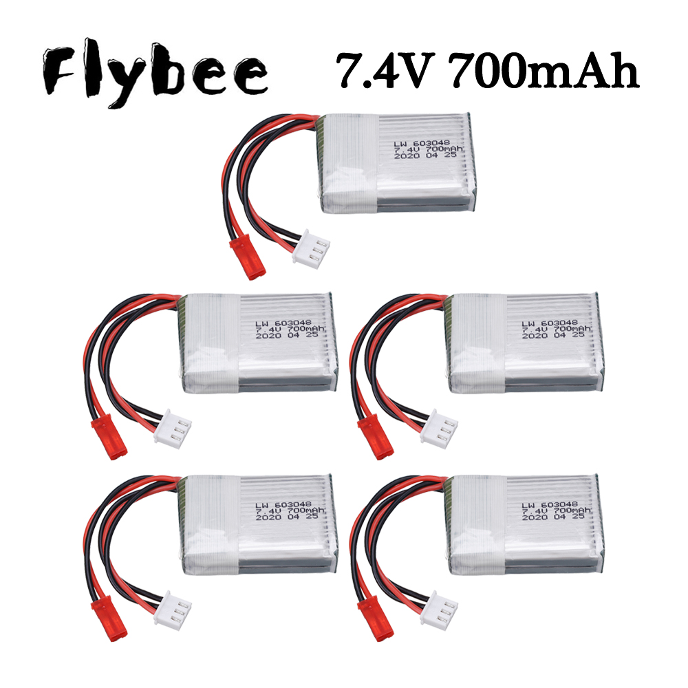 Drone Lipo Battery - 7.4V 700mAh 25c Lipo Pil MJXRC