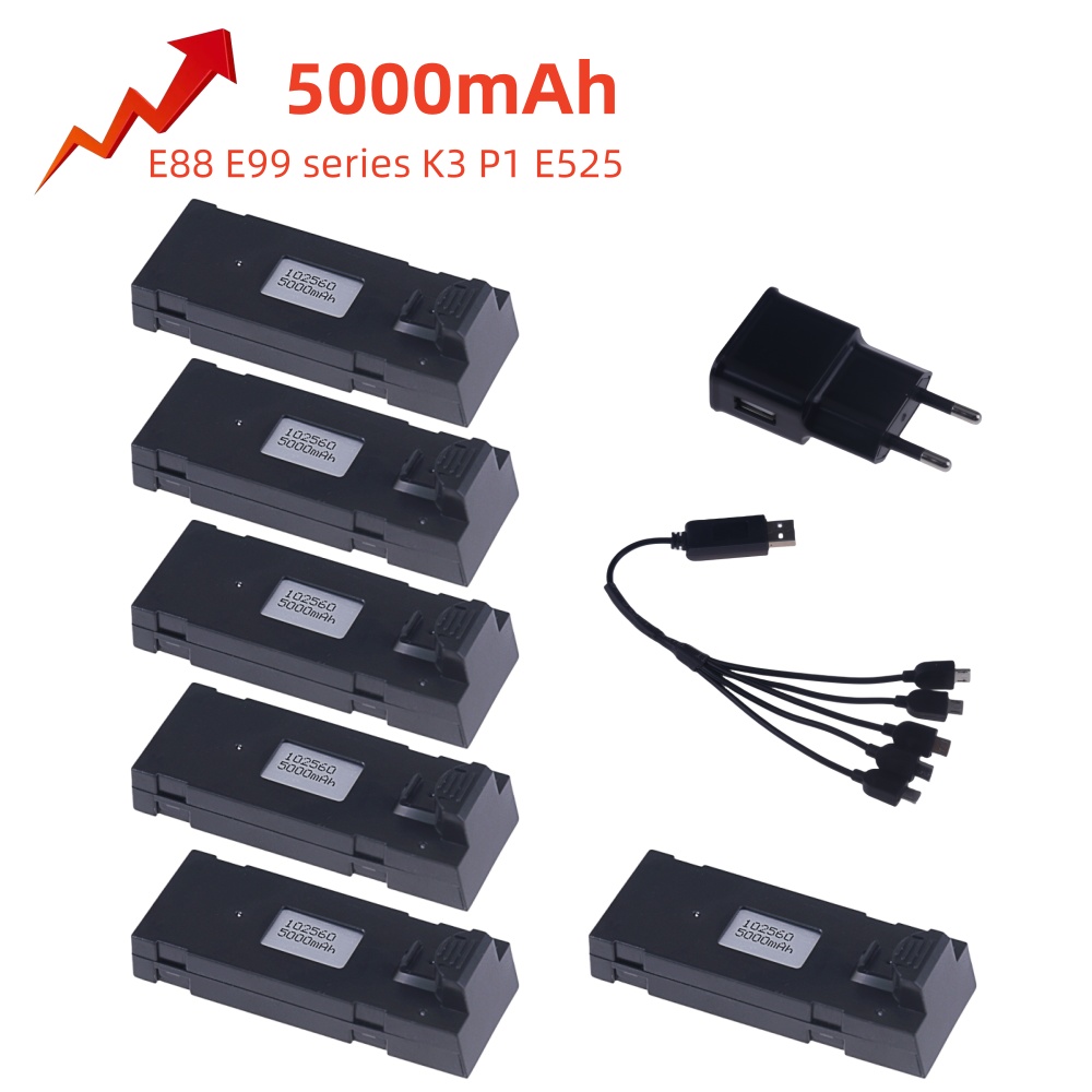 Drone Rc E99 Pro - 3.7 V 5000 Mah RC drone