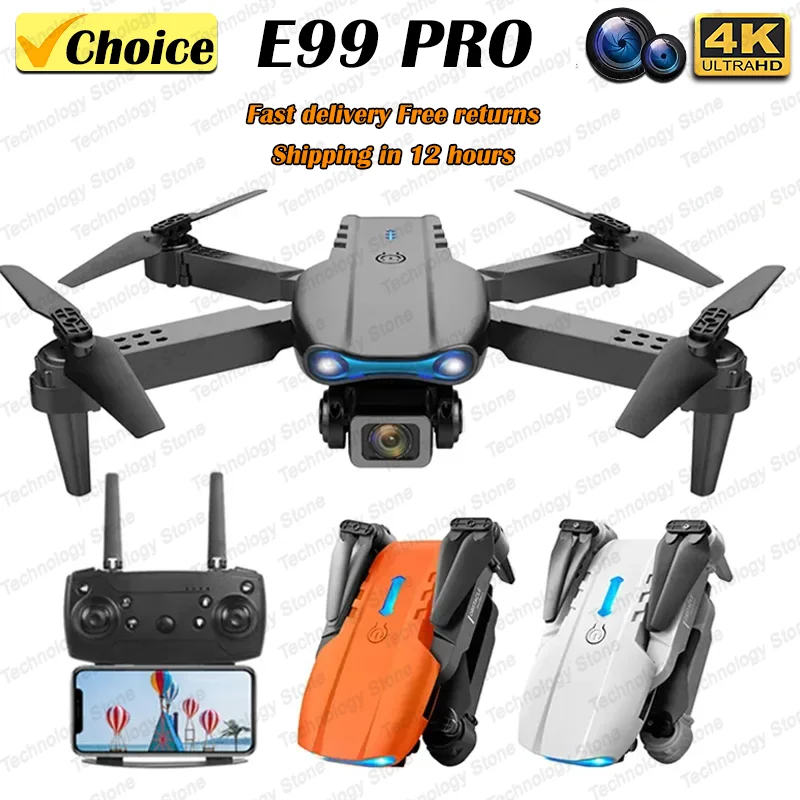 Drone Rc E99 Pro - E99 K3 Pro Katlanabilir Mini Drone