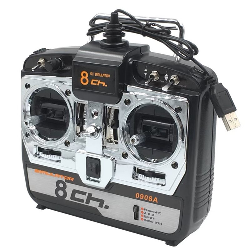 Drone Rc Game - A99E-8CH RC Simülatörü 3D Uçak Multicopter