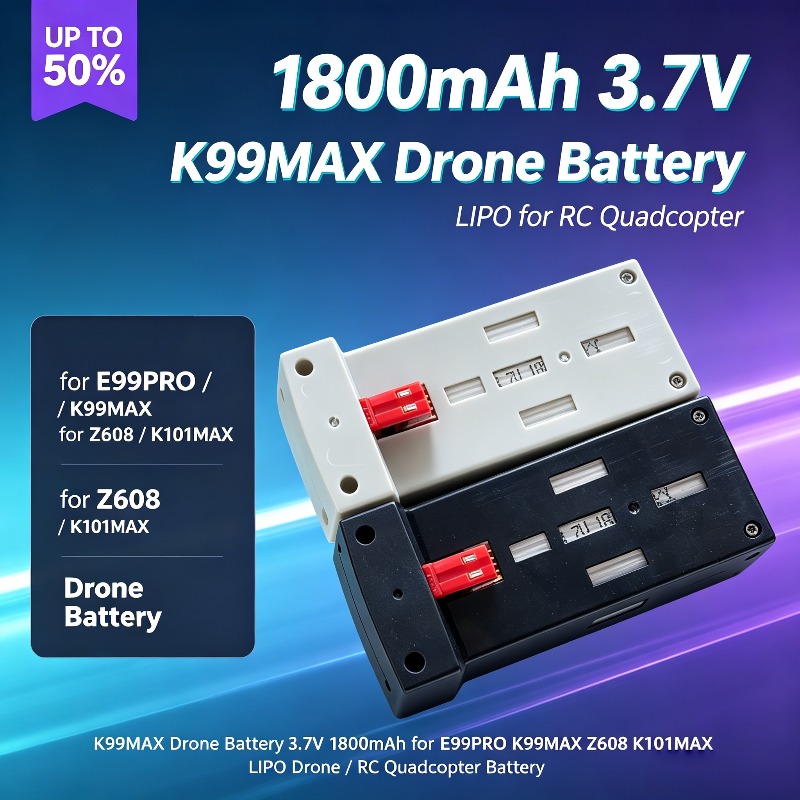 Drone Rc E99 Pro - K99MAX Drone Bataryası 3.7V 1800mAh E99PRO