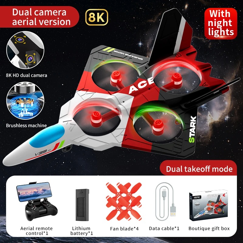 Drone Rc Fighter Jet - RC uçak Aero Jet Dron uzaktan