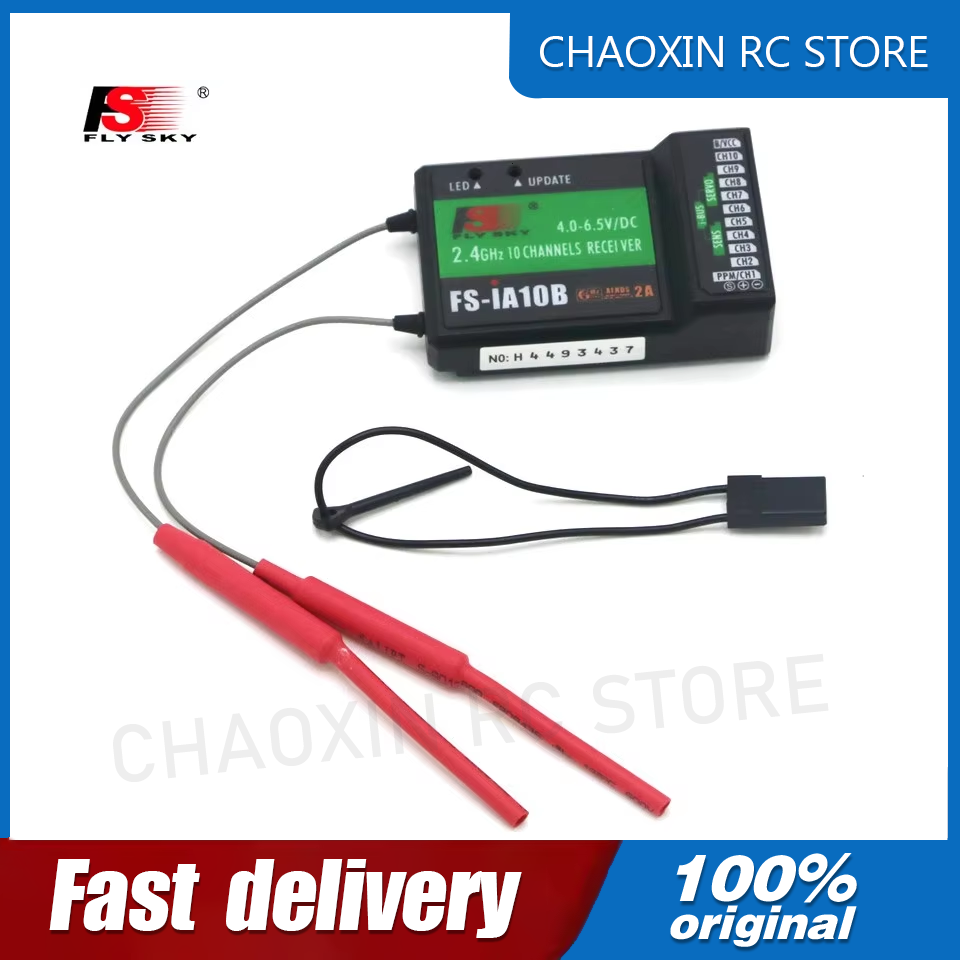 Rc Transmitter - Flysky FS-iA10B 2.4G 10 Kanallı Alıcı,