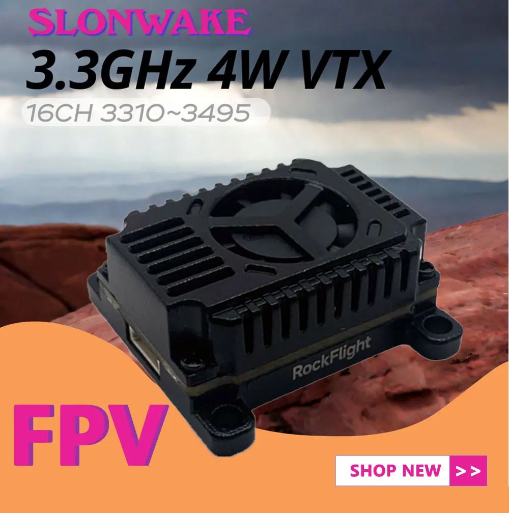 SLONWAKE FPV 3.3G 16CH 4000mW  - Drone Rc Transmitter And Receiver incelemesi ve fiyatı