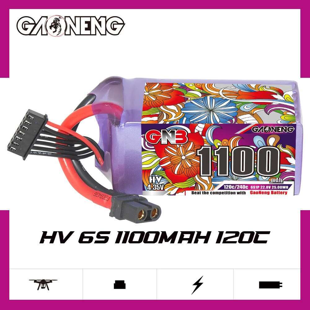 2 adet GNB 6S Lipo Pil 22.8V 1 - Drone Lipo Battery incelemesi ve fiyatı