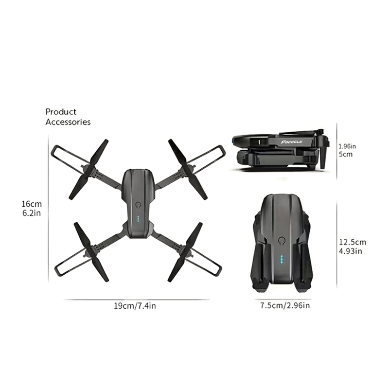 E99 Pro Mini RC Drone FACEGLE  - Drone Rc E99 Pro incelemesi ve fiyatı