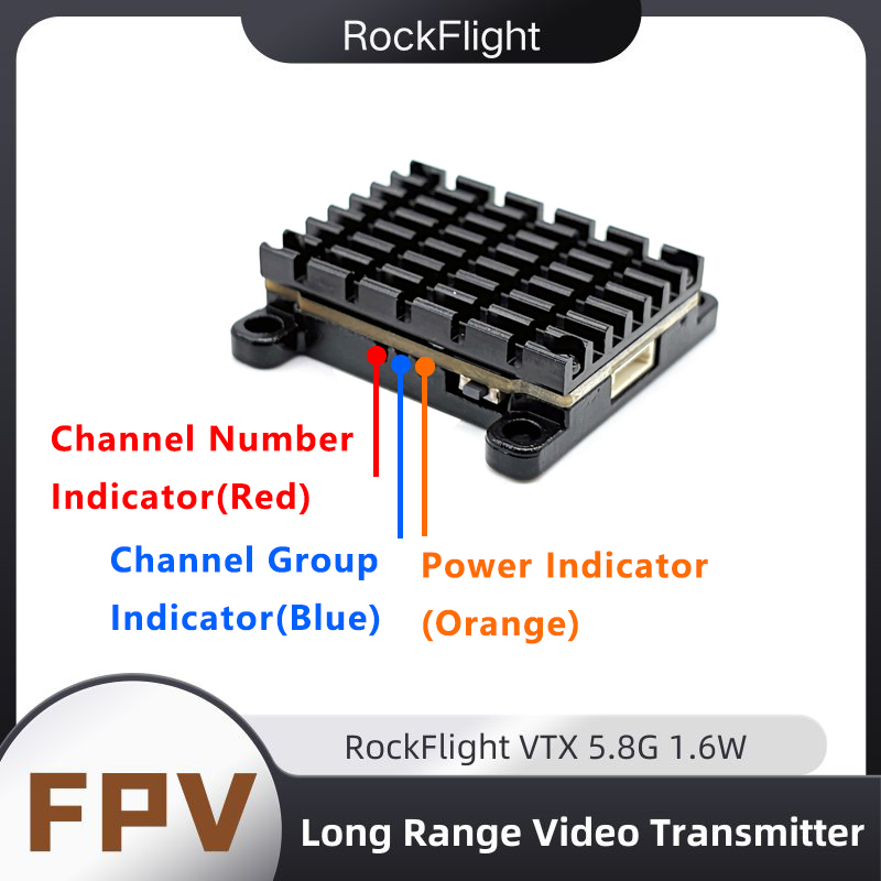 RockFlight TX663 VTX 5.8G 48CH - Drone Rc Transmitter And Receiver incelemesi ve fiyatı