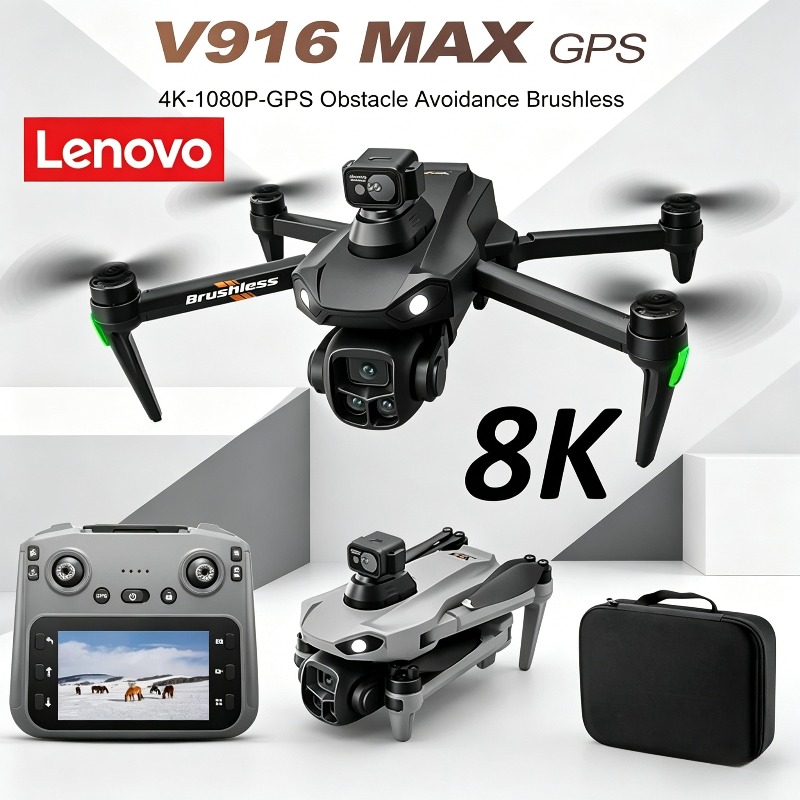 Lenovo V916MAX Profesyonel 8K  - Drone E88Pro Rc 4K incelemesi ve fiyatı