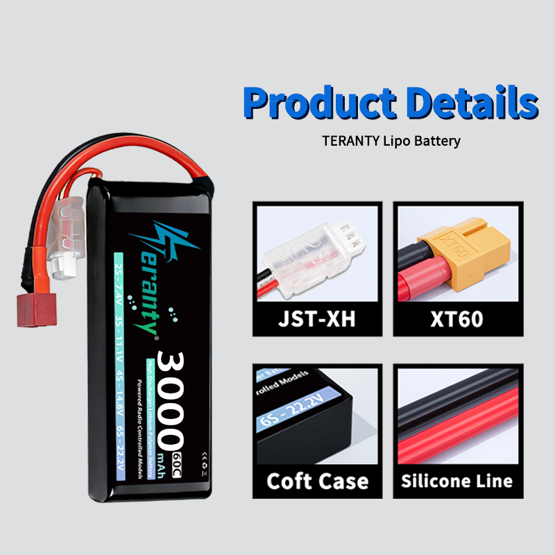 TERANTY 2S 3000mAh Lipo Pil 7. - Drone Lipo Battery incelemesi ve fiyatı