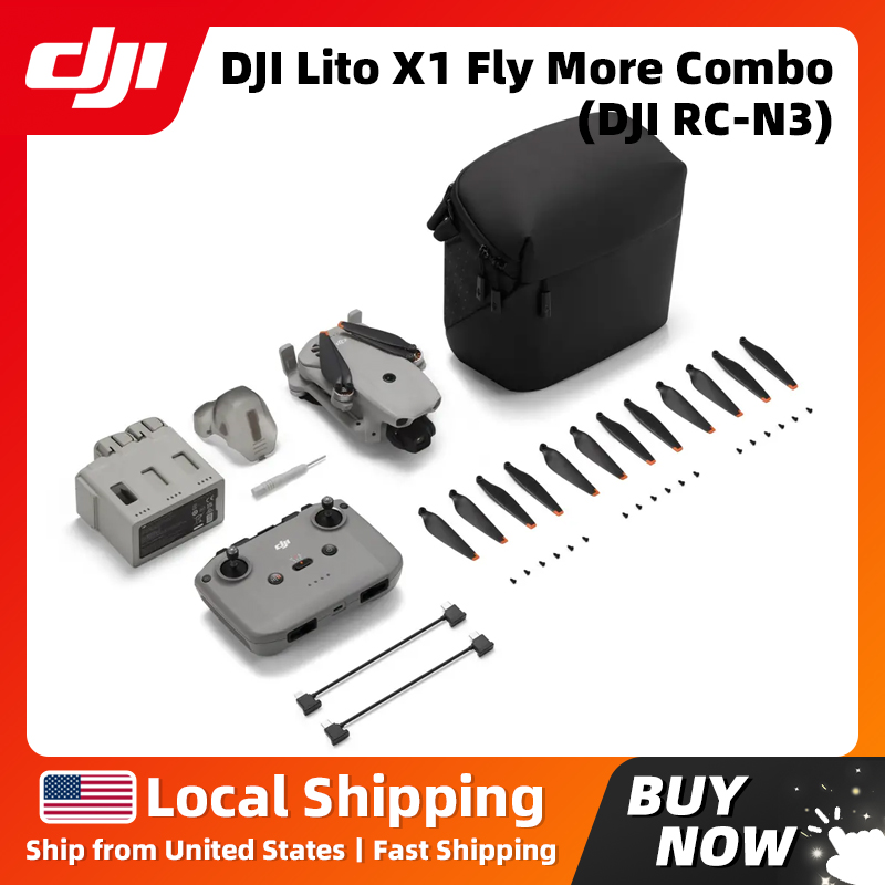 DJI Lito X1 Fly More Combo (DJ - Drone E88Pro Rc 4K incelemesi ve fiyatı
