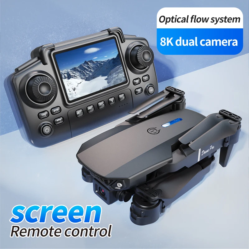 Profesyonel E88 PRO Drone, Ekr - Drone Rc Explorer incelemesi ve fiyatı