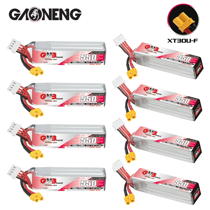 GNB HV 11.4V 550mAh 100C/200C  - Drone Lipo Battery incelemesi ve fiyatı