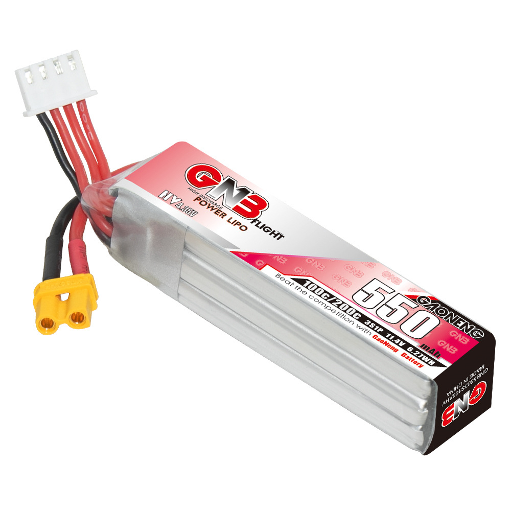 GNB HV 11.4V 550mAh 100C/200C  - Drone Lipo Battery incelemesi ve fiyatı