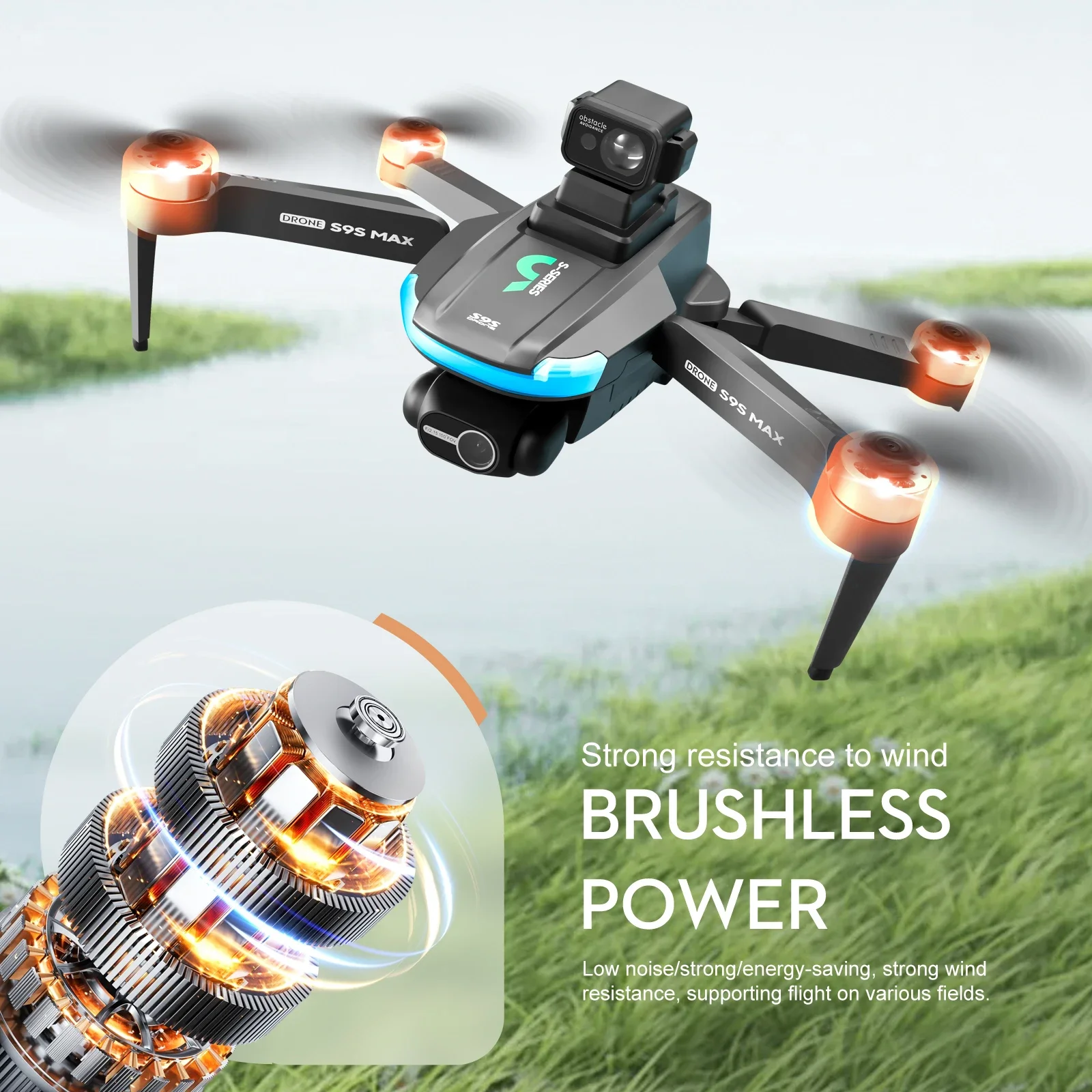 YENI S9S MAX MINI Drone 4K 2 E - Drone E88Pro Rc 4K incelemesi ve fiyatı