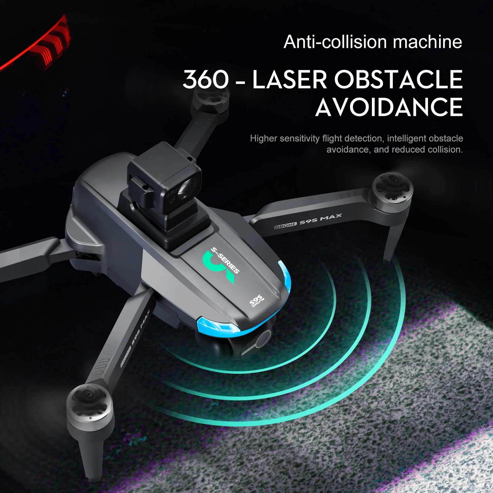 YENI S9S MAX MINI Drone 4K 2 E - Drone E88Pro Rc 4K incelemesi ve fiyatı