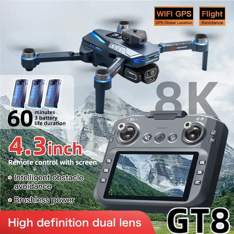 Orijinal GT8 Drone 8K Profesyo - Drone E88Pro Rc 4K incelemesi ve fiyatı