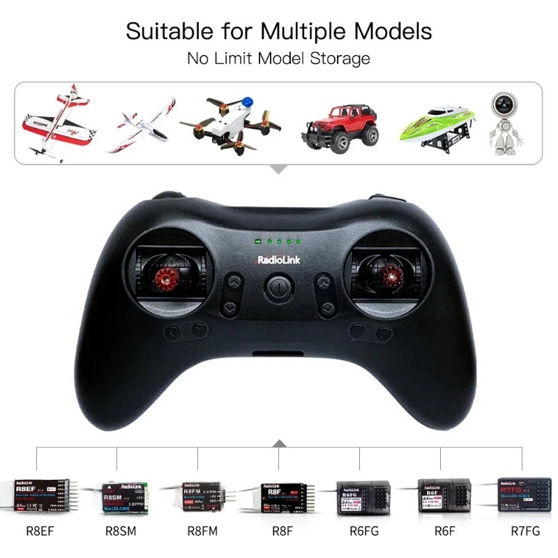 Radiolink T8S 2.4G 8 Kanallı R - Drone Rc Game incelemesi ve fiyatı