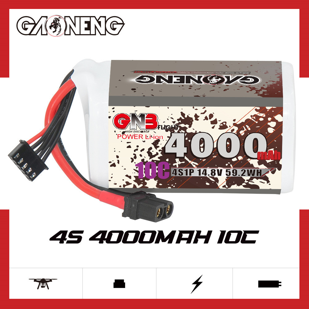 GNB 4000 mAh 4 S 14.8 V 10C 20 - Drone Lipo Battery incelemesi ve fiyatı
