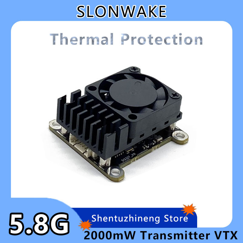 Yeni yükseltme 5.8Ghz 2W ayarl - Vtx Video Transmitter incelemesi ve fiyatı