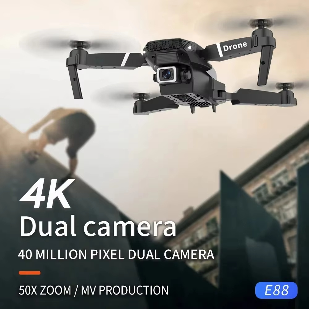 2026 Profesyonel 6K Geniş Açıl - Rc Drone E88 incelemesi ve fiyatı