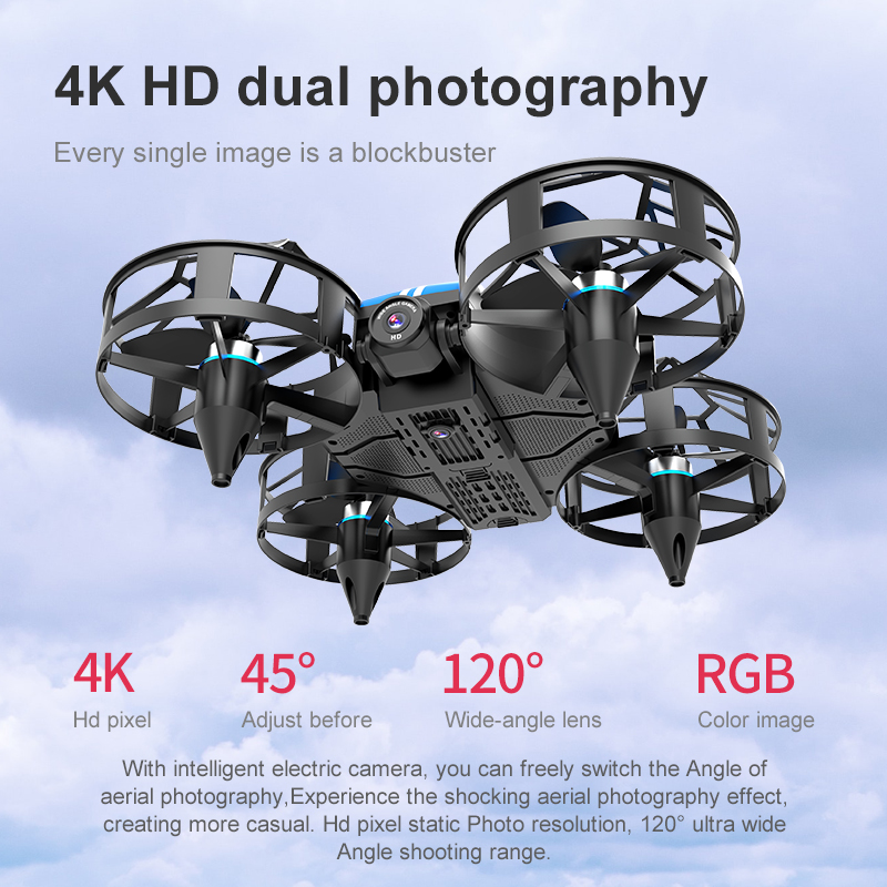 YENI Mini Drone 812PRO meslek  - Drone Rc Explorer incelemesi ve fiyatı