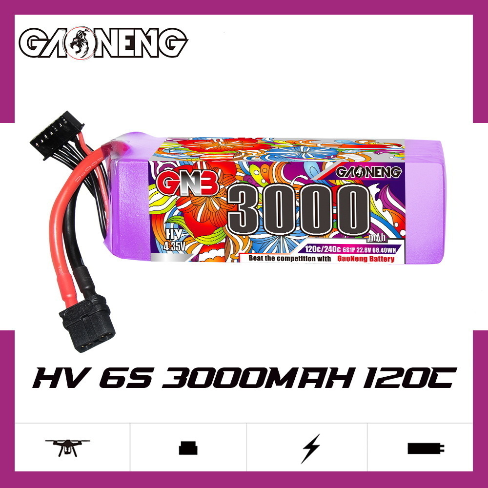 GNB Lipo Pil 6S 22.8V 3000mAh  - Drone Lipo Battery incelemesi ve fiyatı