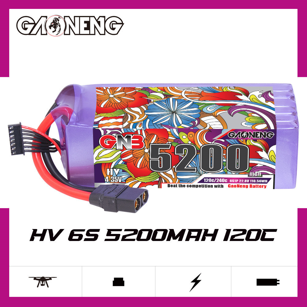 GNB Lipo Pil 6S 22.8V 3000mAh  - Drone Lipo Battery incelemesi ve fiyatı